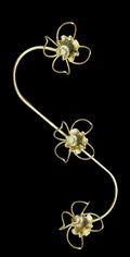 Vintage floral candle holder