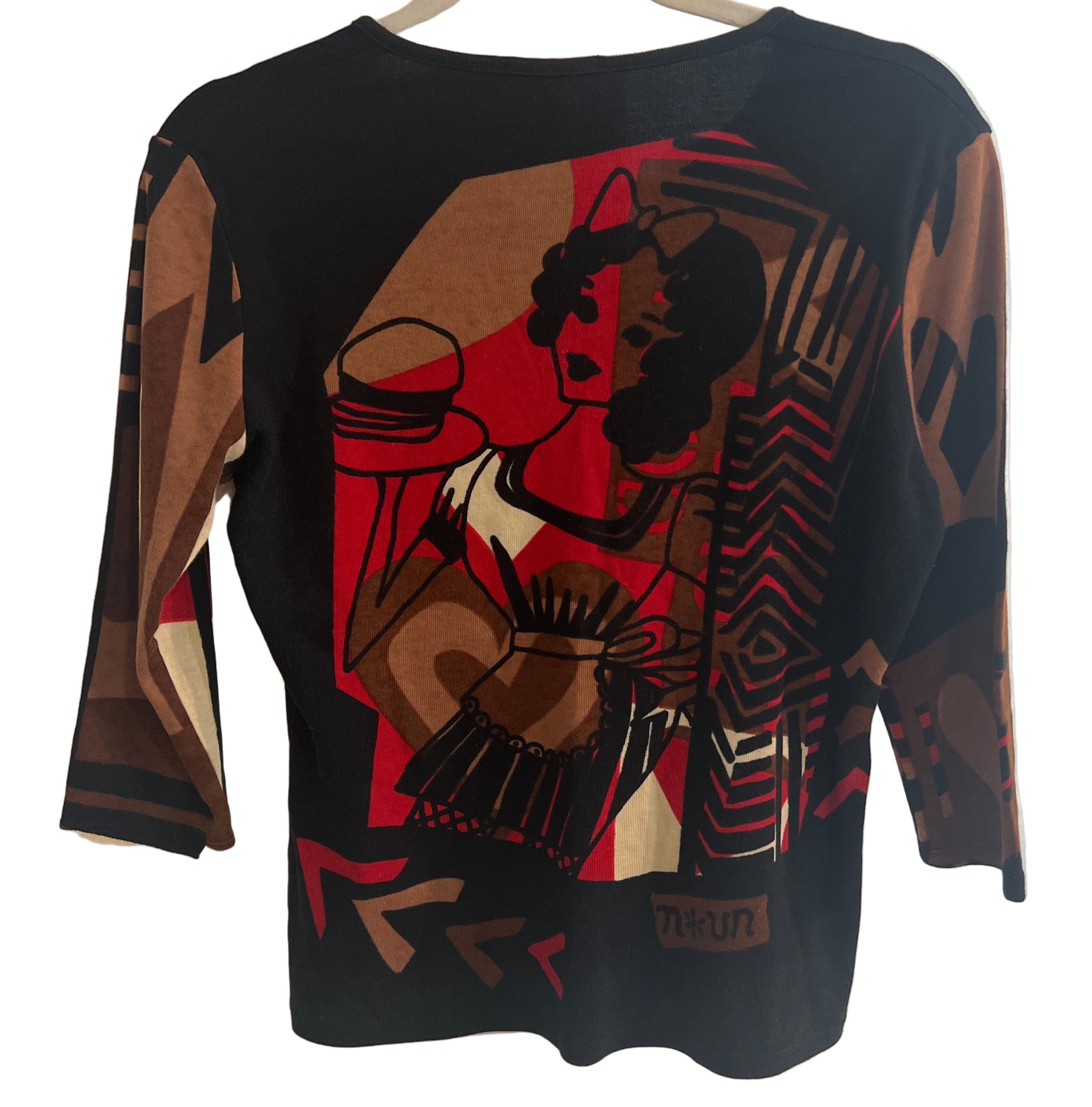 Vintage Noun Paris Top