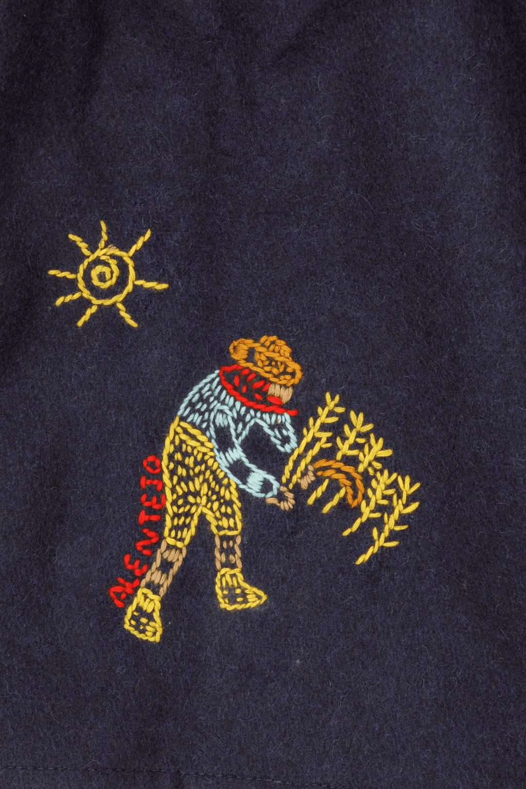 Alber wool jacket: Blue / XXL