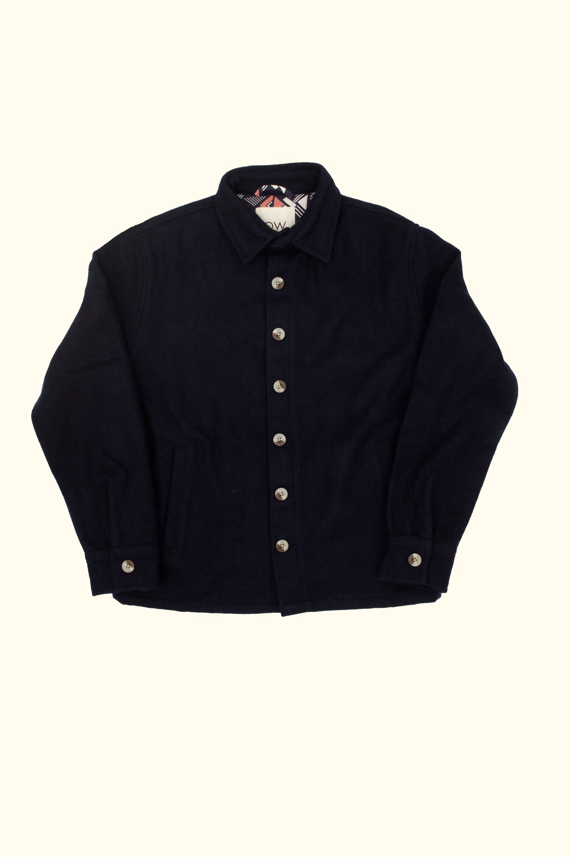 Alber wool jacket: Blue / XXL