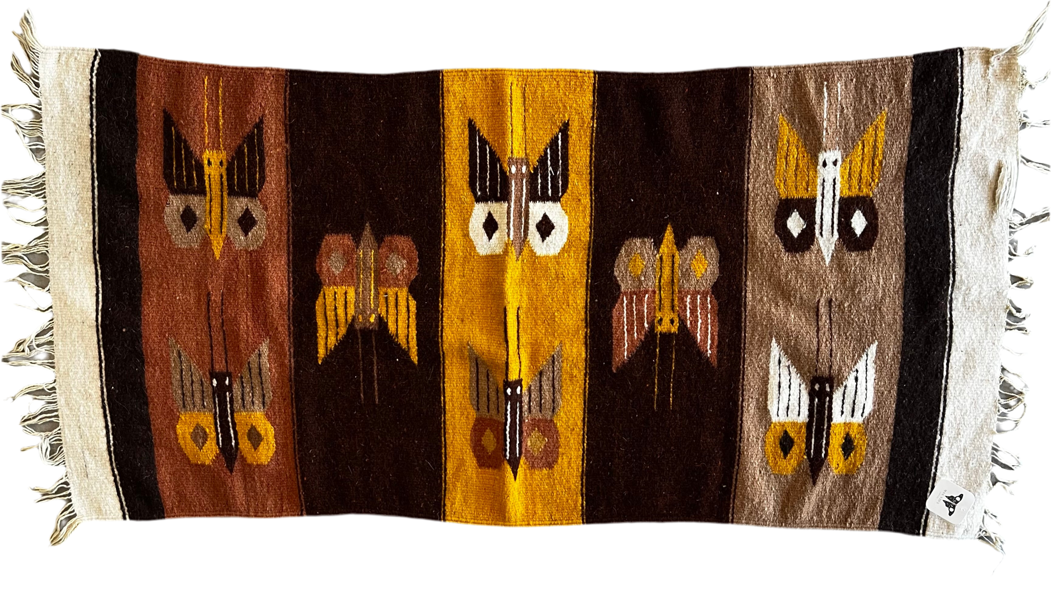 Vintage Butterfly Rug