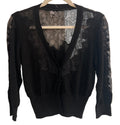 Black Lace Cardigan