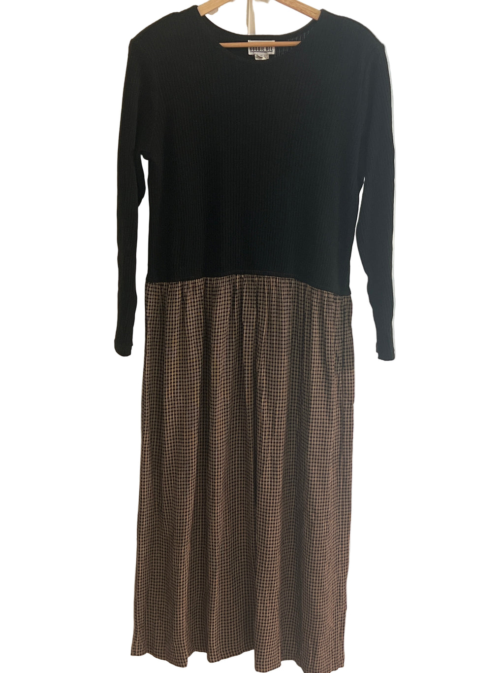 Black / Gingham Dress