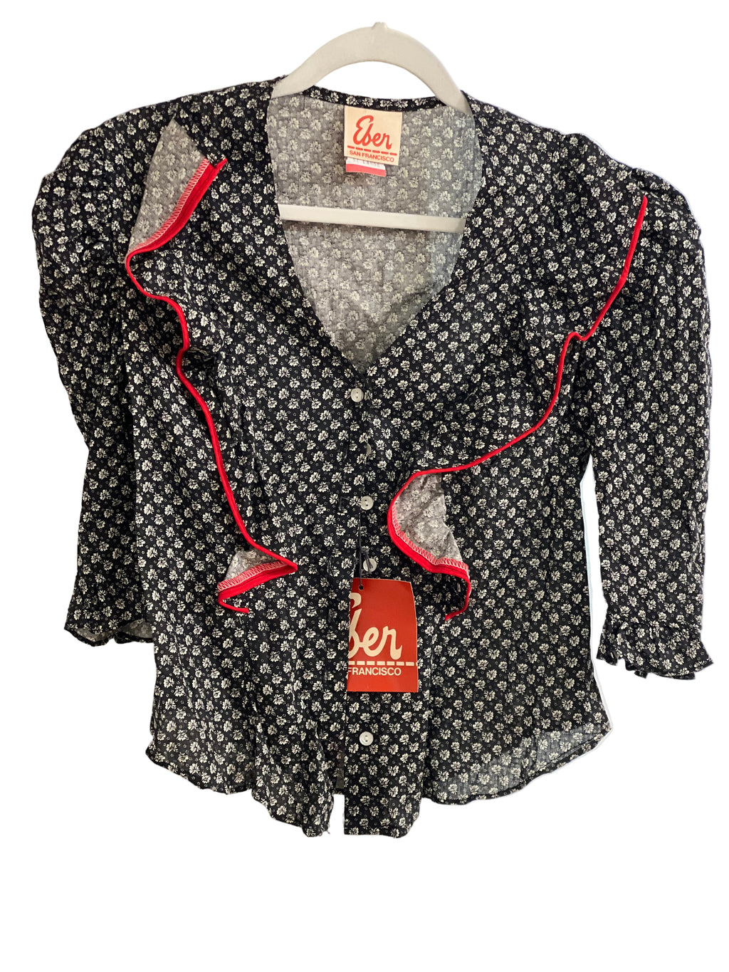 Eber San Francisco Ruffle Top