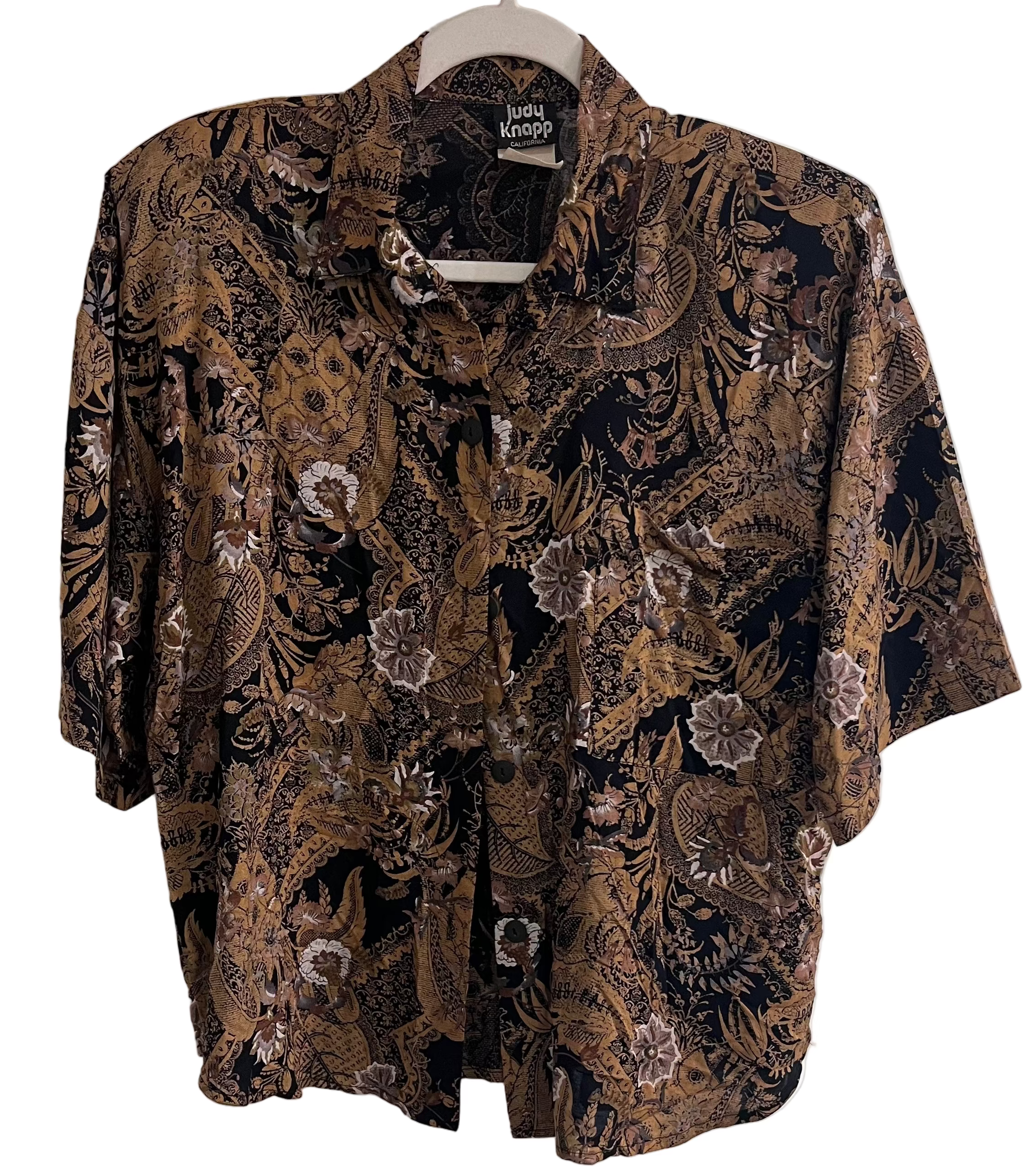Judy Knapp Paisley Top