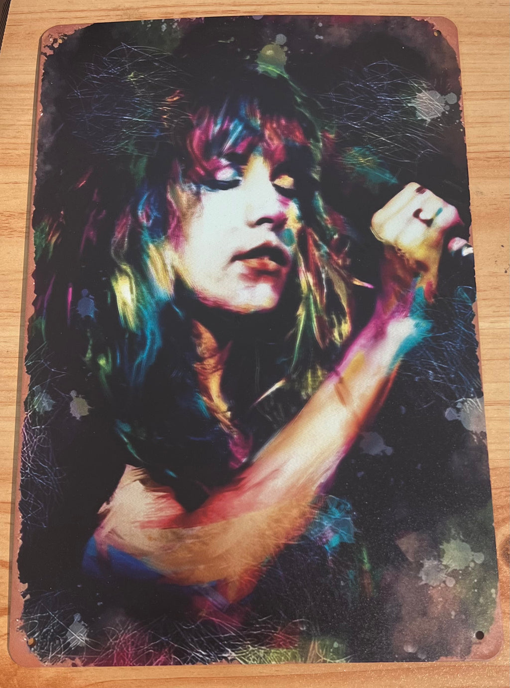 Stevie Nicks Metal Sign