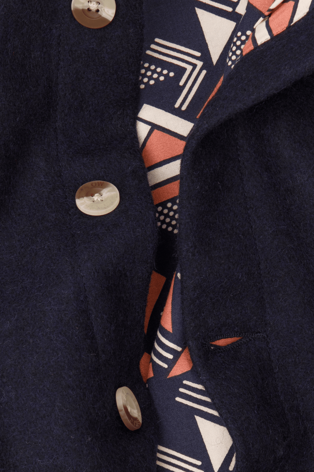 Alber wool jacket: Blue / XXL