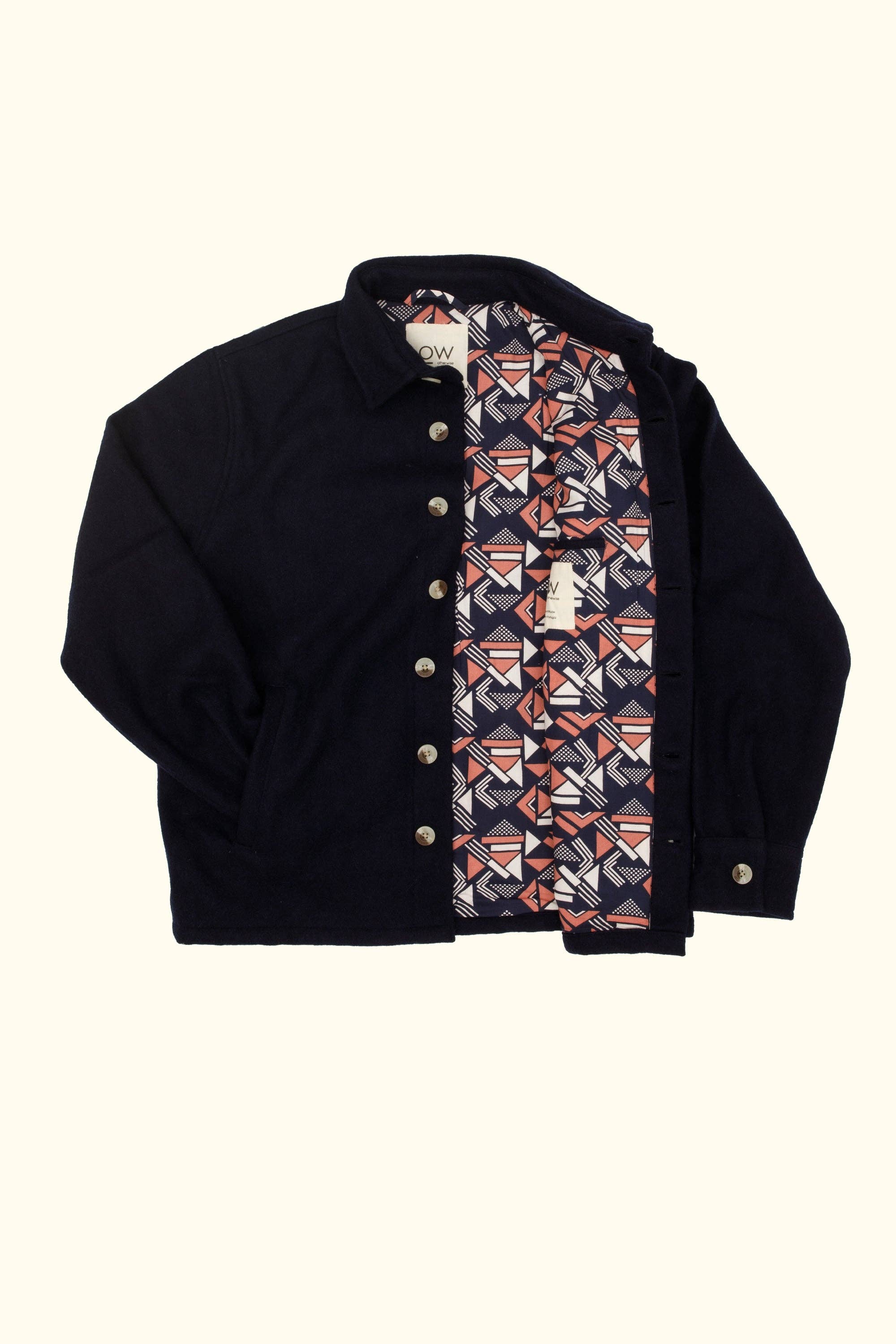 Alber wool jacket: Blue / XXL